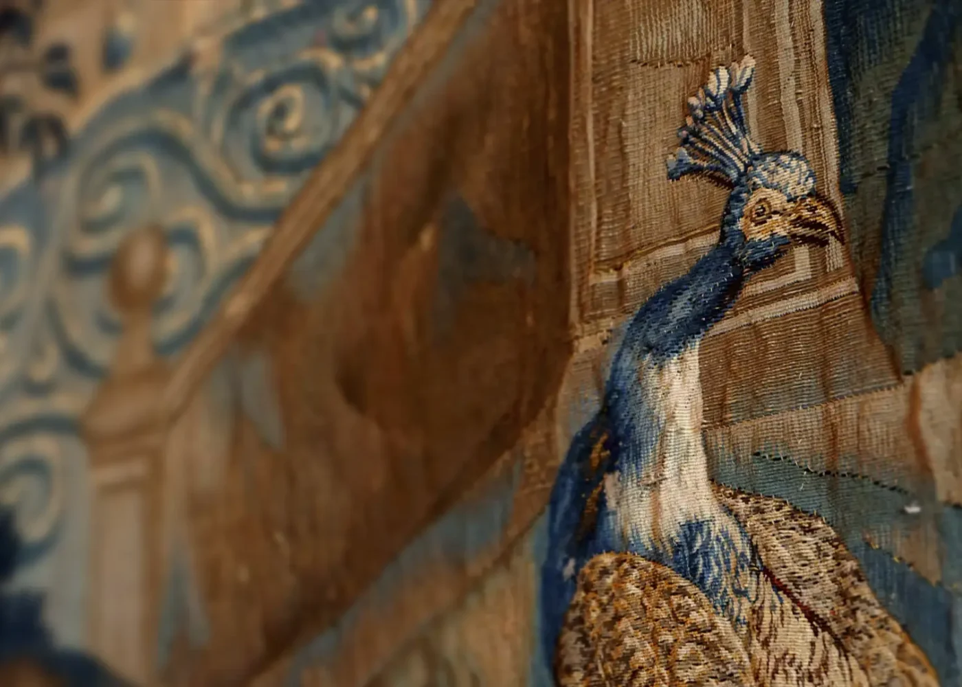 pheasant embroidery