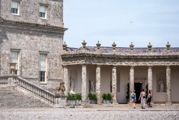 russborough house pillars