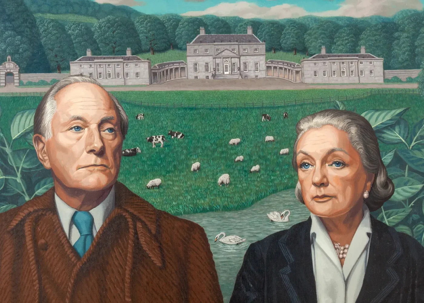 Russborough art piece