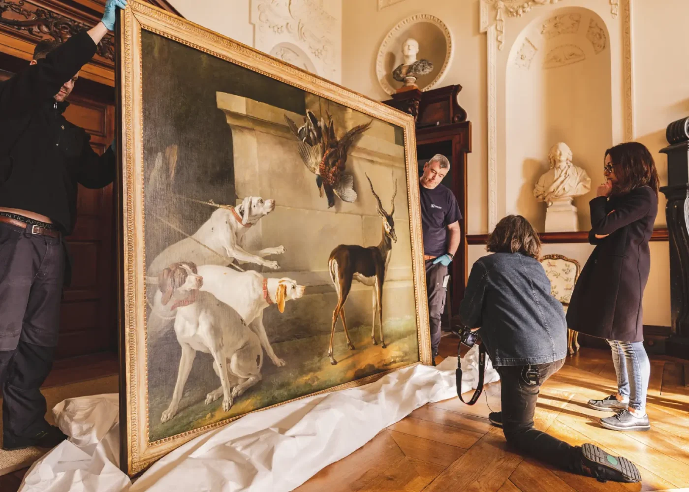 Russborough art conservation