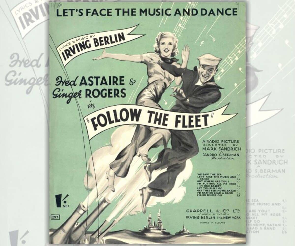 sheet music follow the fleet