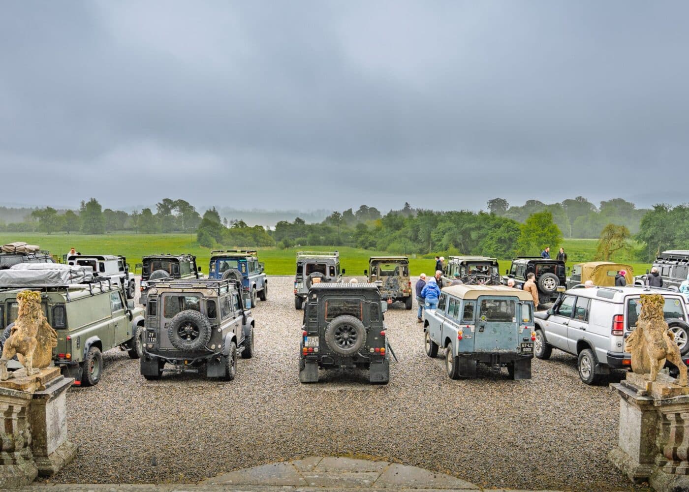Landrover Gathering at russborough