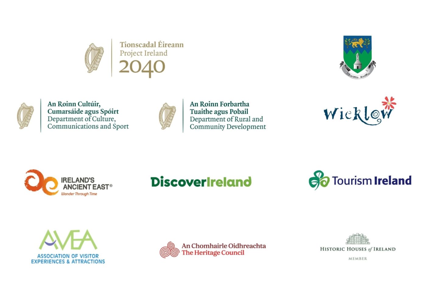 logos of supporting agencies