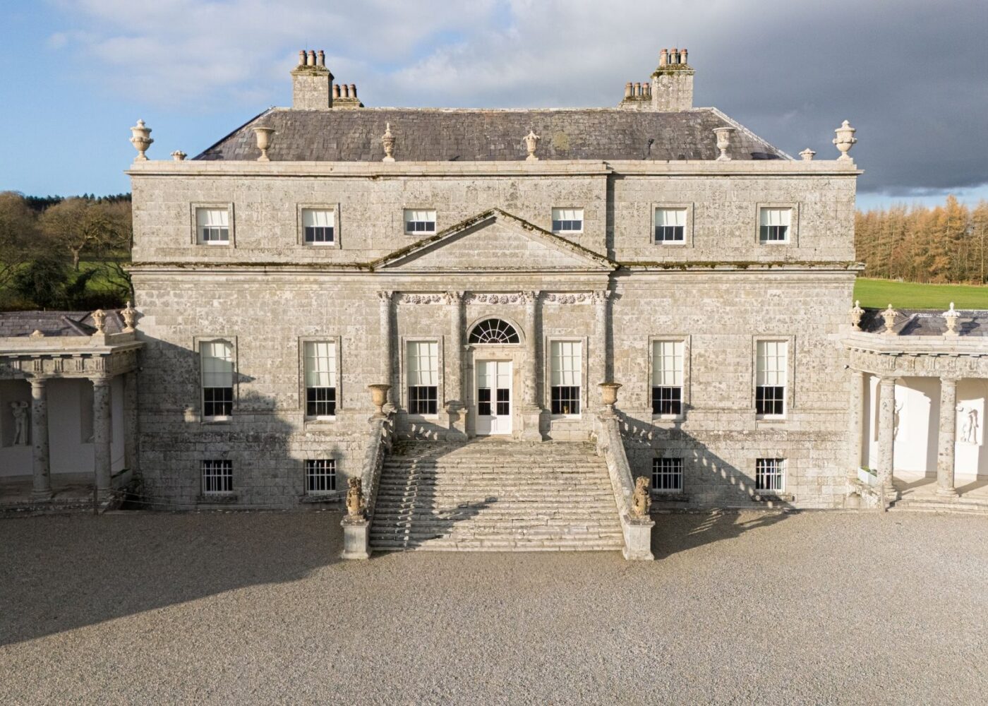 conservation of the house at russborough
