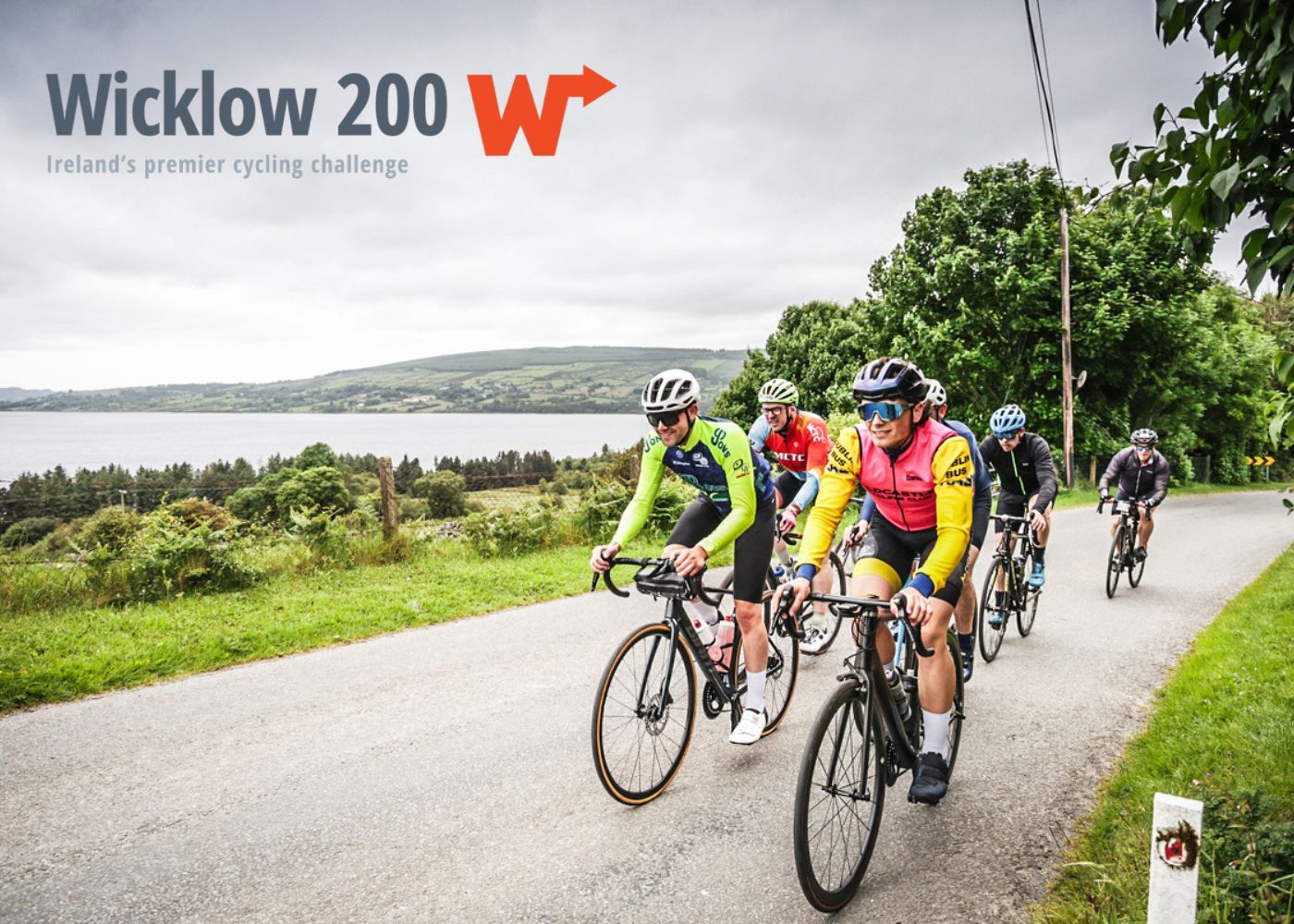 wicklow 200 cycling event at russborough