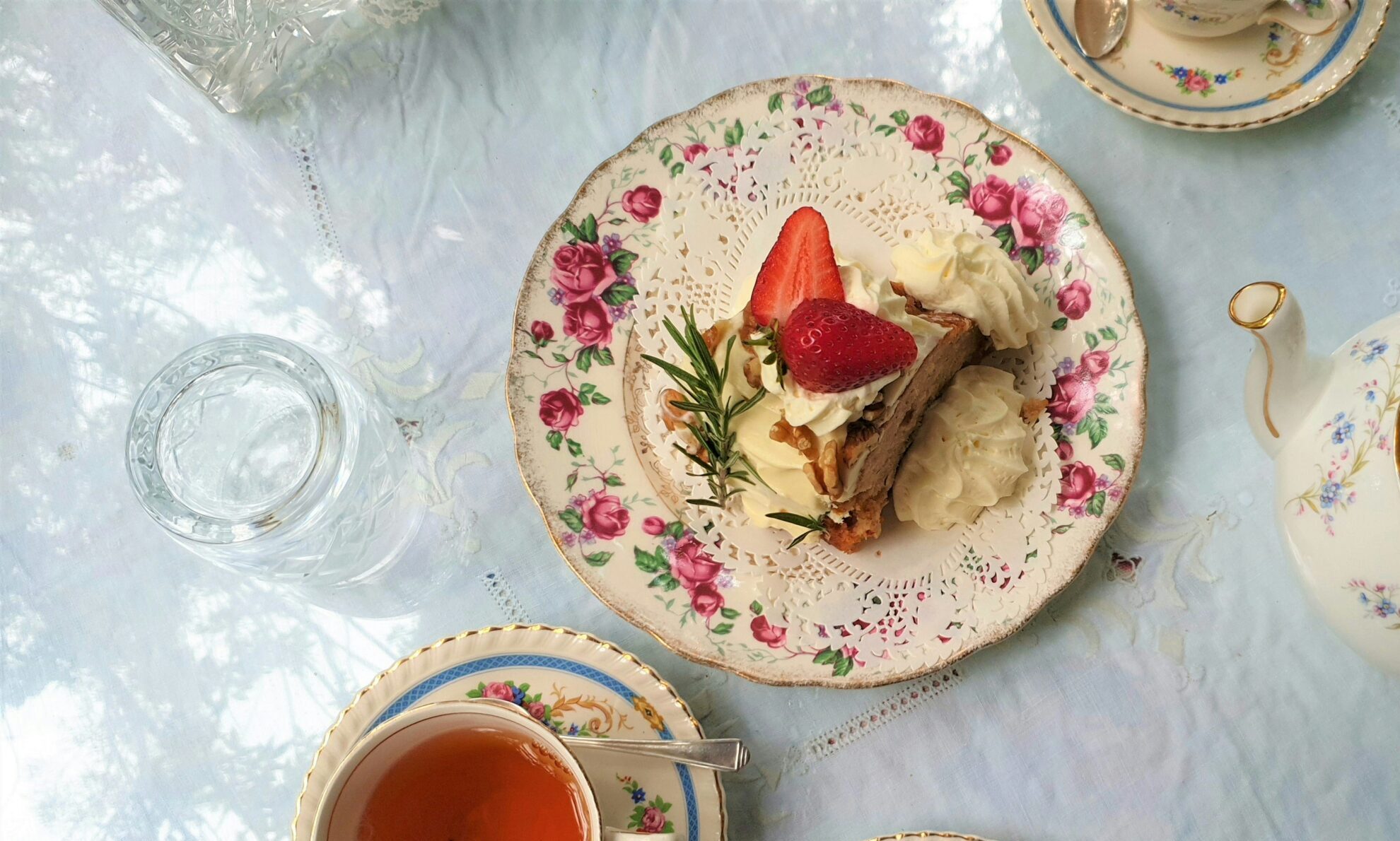 afternoon tea at Russborough